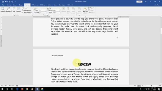 How to Apply Different Header & Footer on Same Word Document смотреть онлайн