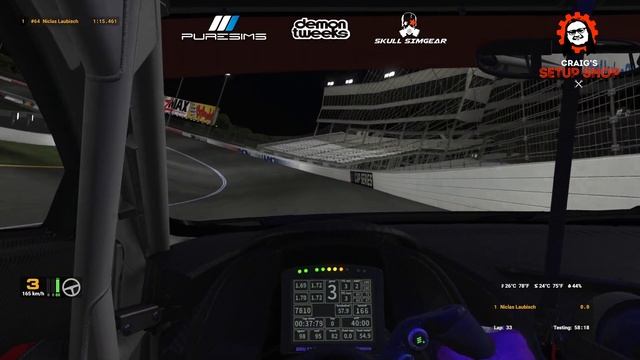 iRacing - 24S1 - Audi R8 GT3 - GT3 Sprint - Charlotte - Nic смотреть онлайн