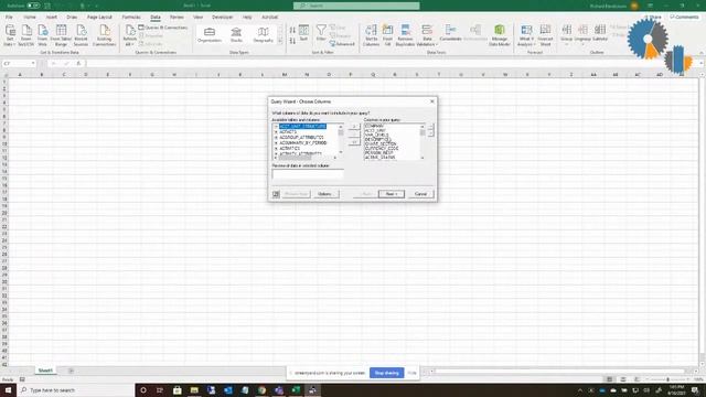 Using Cell Values to Drive Queries in Excel смотреть онлайн