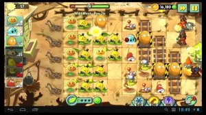 Как пройти 24 уровень в игре Растения против Зомби 2 Дикий запад