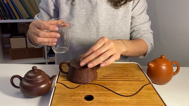Чайник из исинской глины «Дракон и феникс» смотреть онлайн
