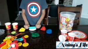 Nainy Plays With Tutti Fruti Dough | Nainy's Life