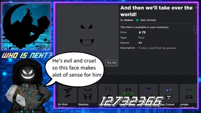 Vanitas Roblox Avatar смотреть онлайн