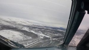 ????✈ ВЗЛЁТ АН-24 С СОКОЛА, ВИД ИЗ КАБИНЫ!!✈????