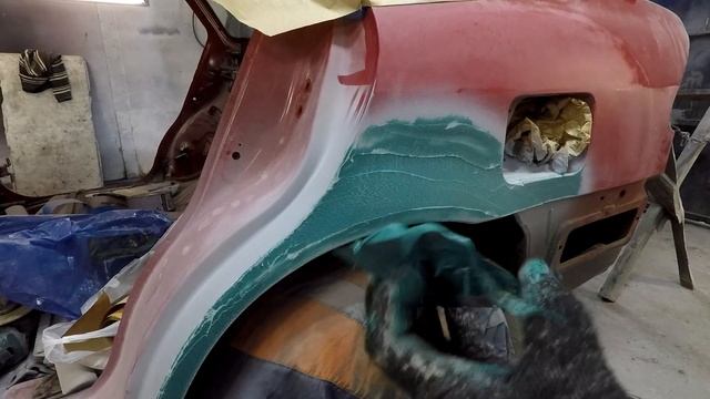 Как легко и быстро зашпаклевать арку авто!!?