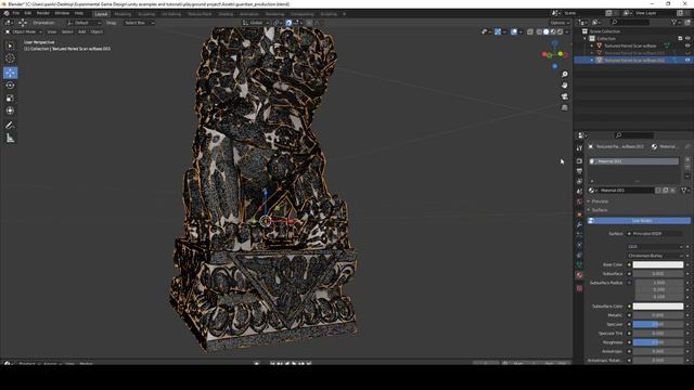 Blender: high poly to low poly - decimation, baking normals and ambient occlusion смотреть онлайн