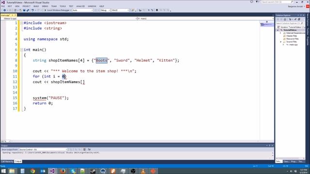 C++/Game Tutorial 12: Arrays For Item Shop! смотреть онлайн