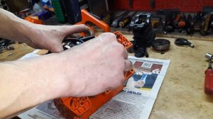 Хускварна 142 - полный капремонт. Husqvarna 142 - major repairs