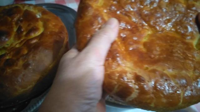 Пироги мои с сочное манго начинка, повидло сливовое.