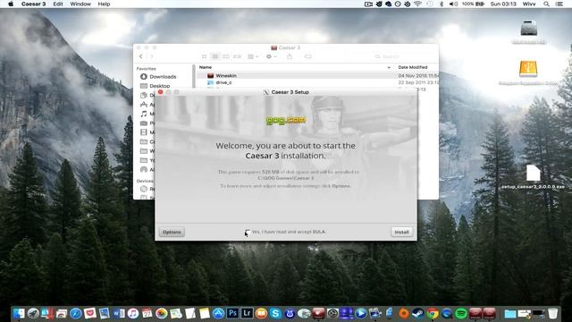 How to Install CAESAR 3 on MAC OS X? Tutorial смотреть онлайн