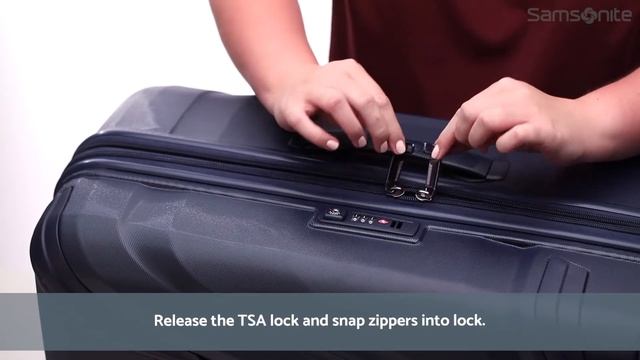 Samsonite Lock Instructions смотреть онлайн