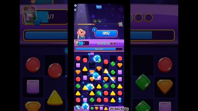 Match Masters MC Solo Challenge Laser Matches (Rainbow) 6 move 3000 score. смотреть онлайн