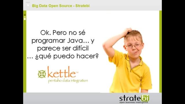 Introducción al Big Data Open Source: Map reduce, Hive, Pentaho...
