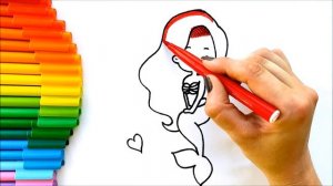 Рисунок русалочки Ариэль - Как нарисовать Ариэль