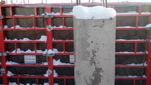Монтаж опалубки PERI. Объект 1140 м2 смотреть онлайн