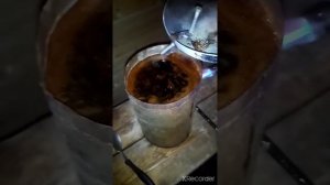 Литье дроби в патоку