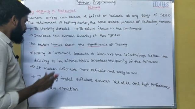 Python Programming (Part - 67) Why testing is required ? смотреть онлайн