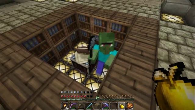 Curing a Zombie Villager - Minecraft LP #83 смотреть онлайн