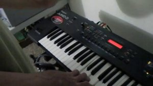 Roland Juno D synthesizer Tutorial instructional Demo of D beam operation