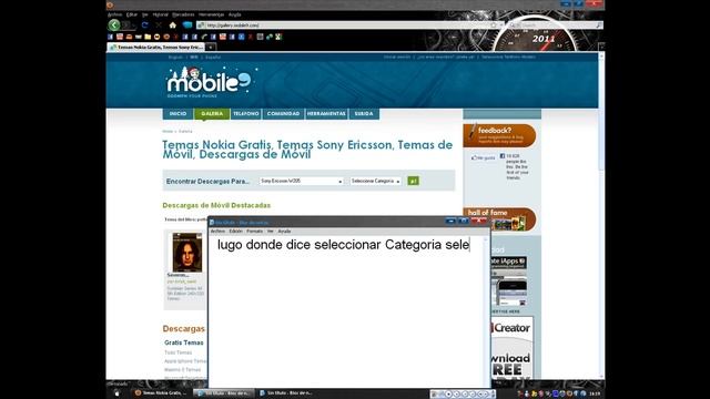 descargar nuevos temas para Sony Ericsson w205 y otros modelos! смотреть онлайн