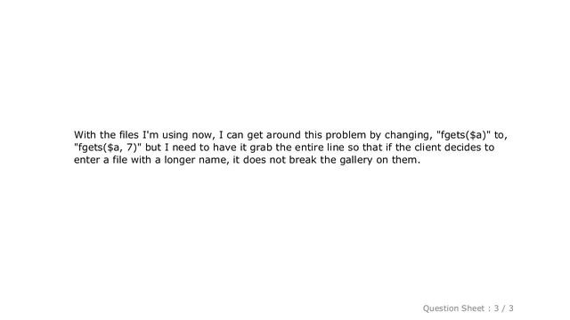 HTML : How do I eliminate line break from fgets function in PHP? смотреть онлайн