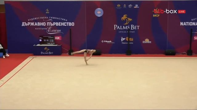 Магдалина Миневска /Левски Плюс/, обръч, ДОП 2023