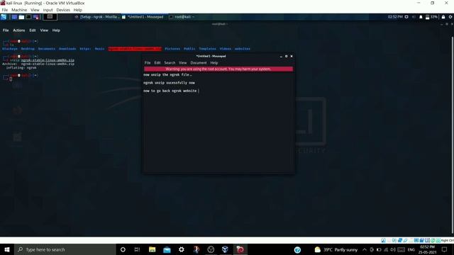How to install and setup Ngrok tool in Kali Linux 2021.1 смотреть онлайн
