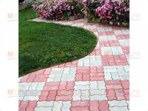 Изготавливаем очень красивые садовые дорожки своими руками