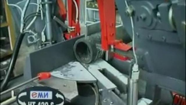 Станок ленточнопильный поворотный HT420S Болгария EMI смотреть онлайн