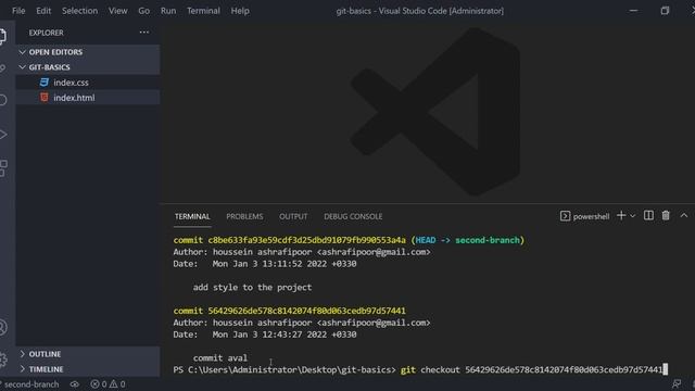 Git: Branch Detached Head смотреть онлайн