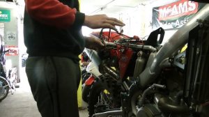 Honda Crf250x 2012 electrical nightmare none charge diagnose and semi rewire enduro bike