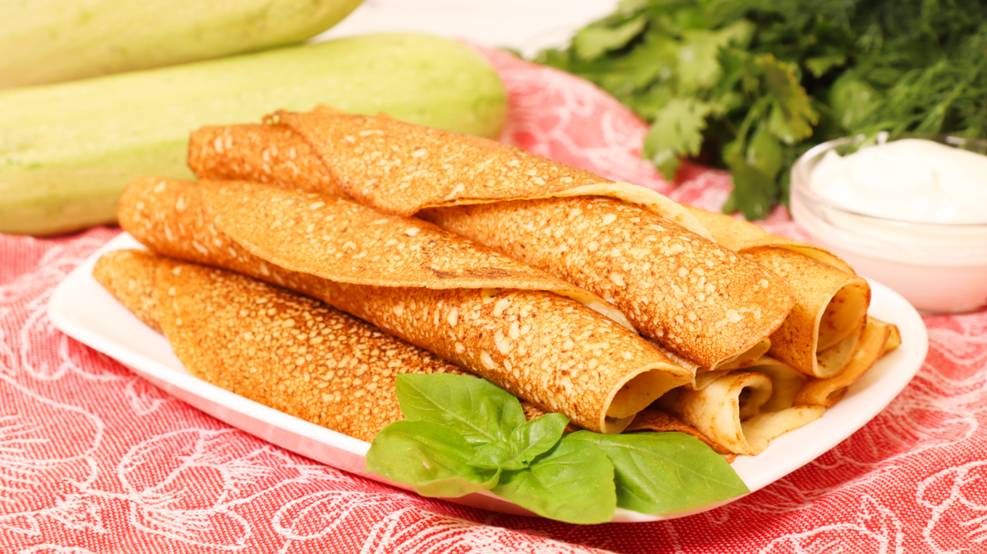 Бешеный урожай кабачков. Теперь даже на завтрак готовлю. Блины из кабачков смотреть онлайн