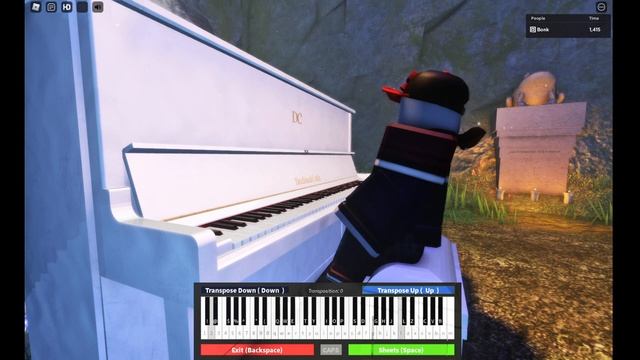 Deltarune - Legend (ROBLOX VIRTUAL PIANO COVER) смотреть онлайн