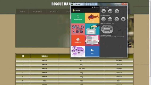 Rescue Management System ANDROID JSON PHP смотреть онлайн