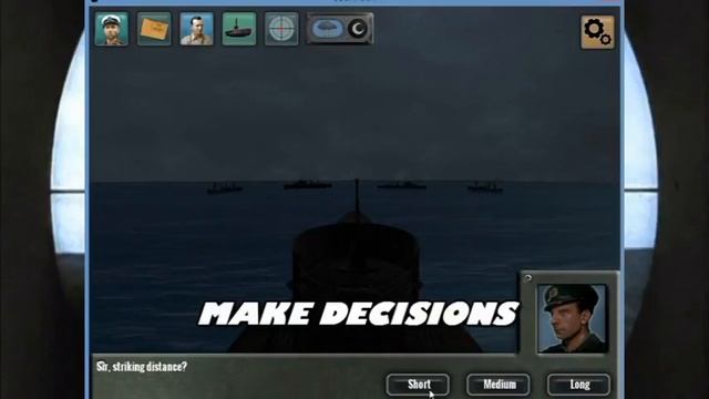 WWII UBOAT SUBMARINE COMMANDER VIDEOGAME смотреть онлайн