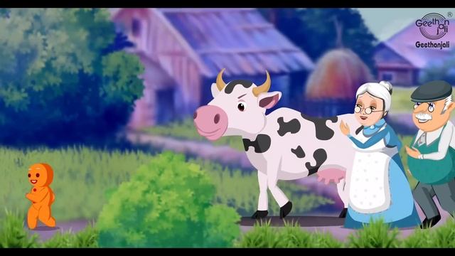 The Gingerbread Man | Full Story | Animated Fairy Tales For Children | 4K UHD смотреть онлайн