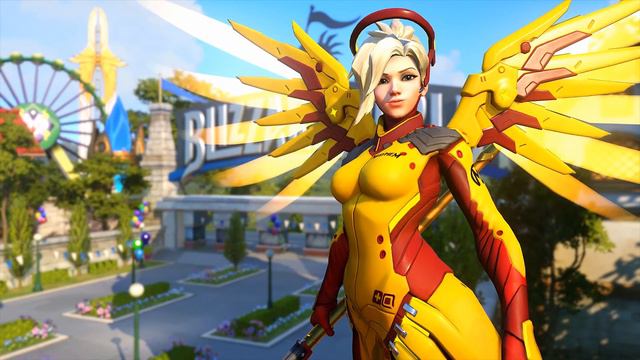 🎮 Overwatch League - Mercy Mayhem - Animated Wallpaper 4K 60fps 🎮 смотреть онлайн
