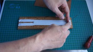 Вшиваем молнию в кошелёк