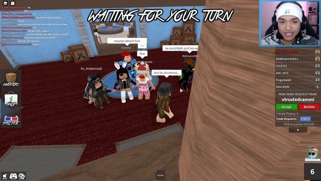 Begging for Godly Knives.. Roblox Murder Mystery 2 (Social Experiment #2) смотреть онлайн
