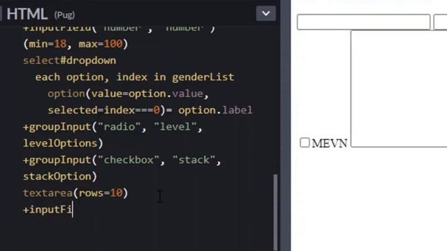 Override Mixin Attributes In Pug смотреть онлайн