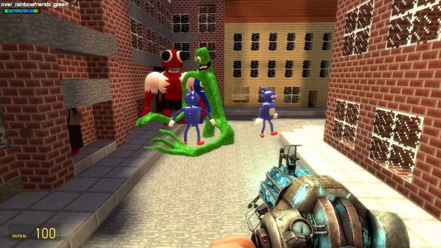 RAINBOW FRIENDS SAVE PINKY FROM EVIL SHERIFF WOODY In Garry's Mod смотреть онлайн