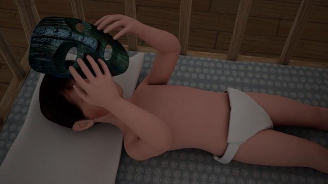 The Mask - Baby Mask first transformation (2020-2021) Son Of The Mask Parody смотреть онлайн