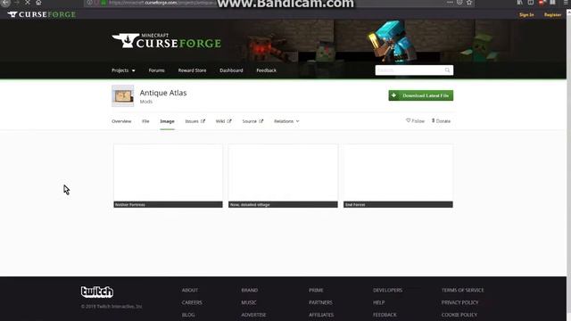 Antique Atlas Unofficial Fork in 1.14 Pre Release 3 Fabric Mod Overview смотреть онлайн
