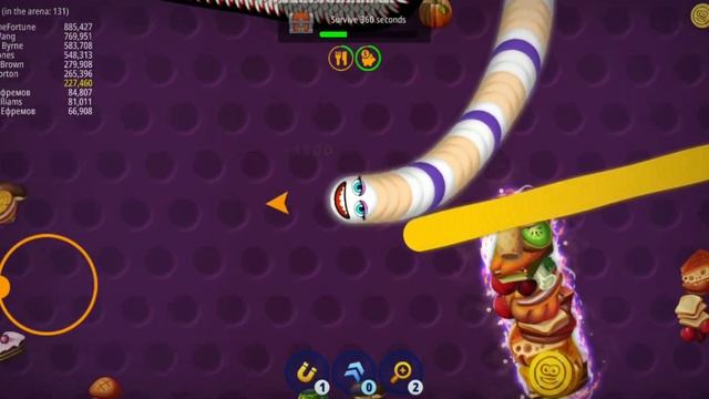 Medium Snake, I can kill snakes the most, WormsZoneio, The game of killing snakes смотреть онлайн