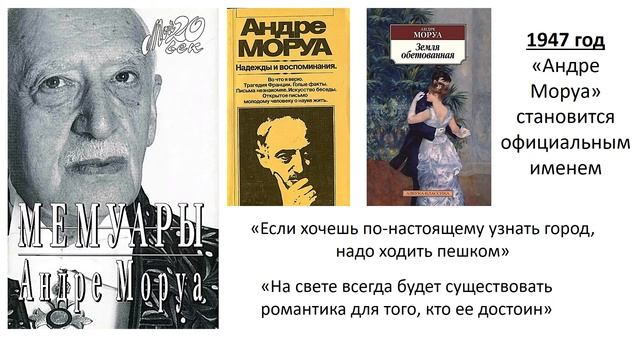 Знаменитый и неизвестный. К 135-летию Андре Моруа. смотреть онлайн