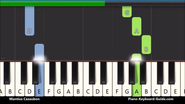 The Doxology | Easy Piano Tutorial | Praise God From Whom All Blessings Flow смотреть онлайн