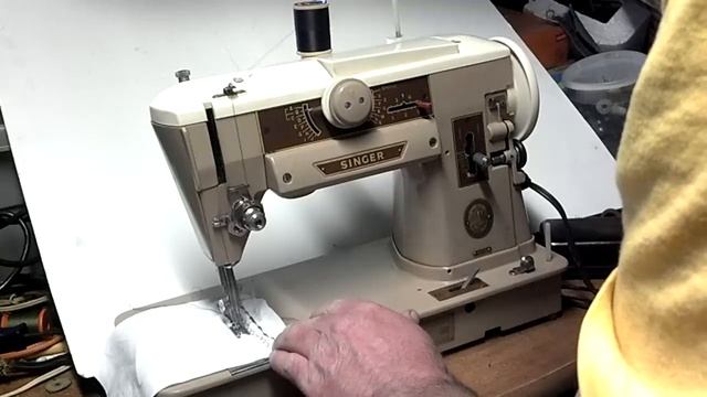 Embroidery & Cam Test Vintage 1958 Singer 401A Cam Sewing Machine NA871452 смотреть онлайн
