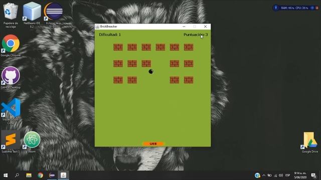 Evidencia Brick Breaker Java смотреть онлайн