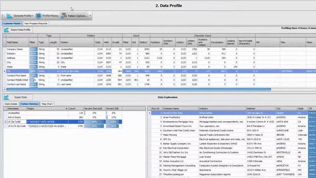 Data profiling with DME смотреть онлайн