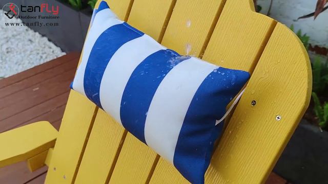 TANFLY PATIO POLY WOOD ADIRONDACK CHAIR PILLOW смотреть онлайн